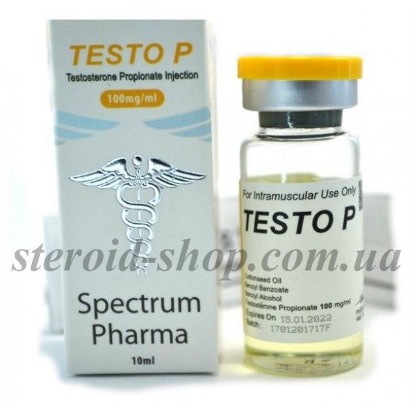 Тестостерон Пропионат Spectrum Pharma 10 ml, Testo P