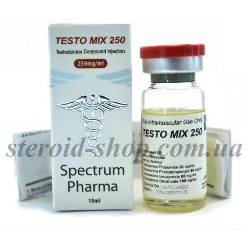 Сустанон Spectrum Pharma 10 ml, Testo Mix 250 в Интернет магазин анаболических стероидов Steroid-shop.in.ua