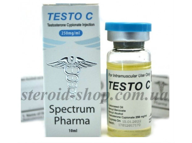 Тестостерон Ципионат Spectrum Pharma 10 ml, Testo C
