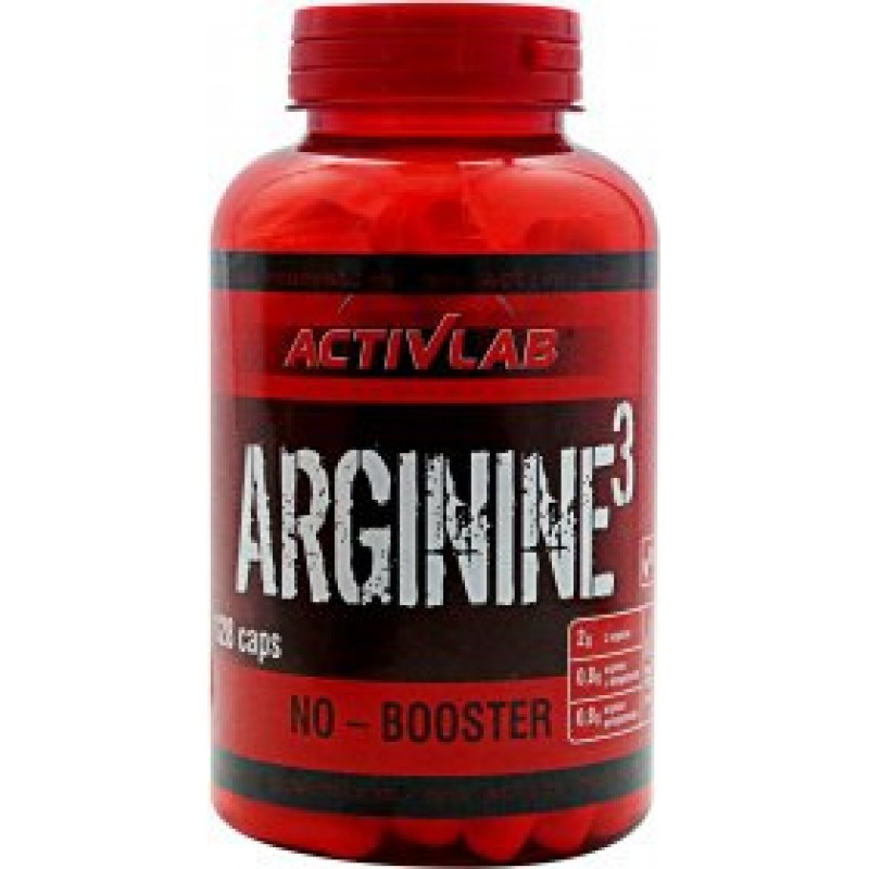 ARGININE 3 ActivLab 128 cap. Аргинин в Интернет магазин анаболических стероидов Steroid-shop.in.ua