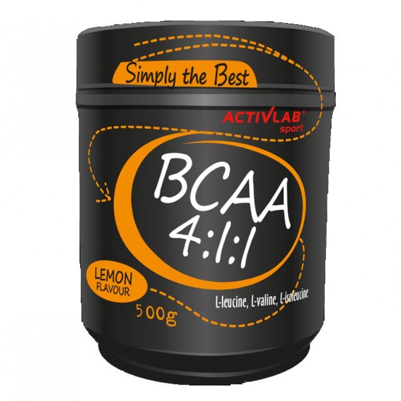 BCAA 4:1:1 ActivLab 500 g, Чистые в Интернет магазин анаболических стероидов Steroid-shop.in.ua