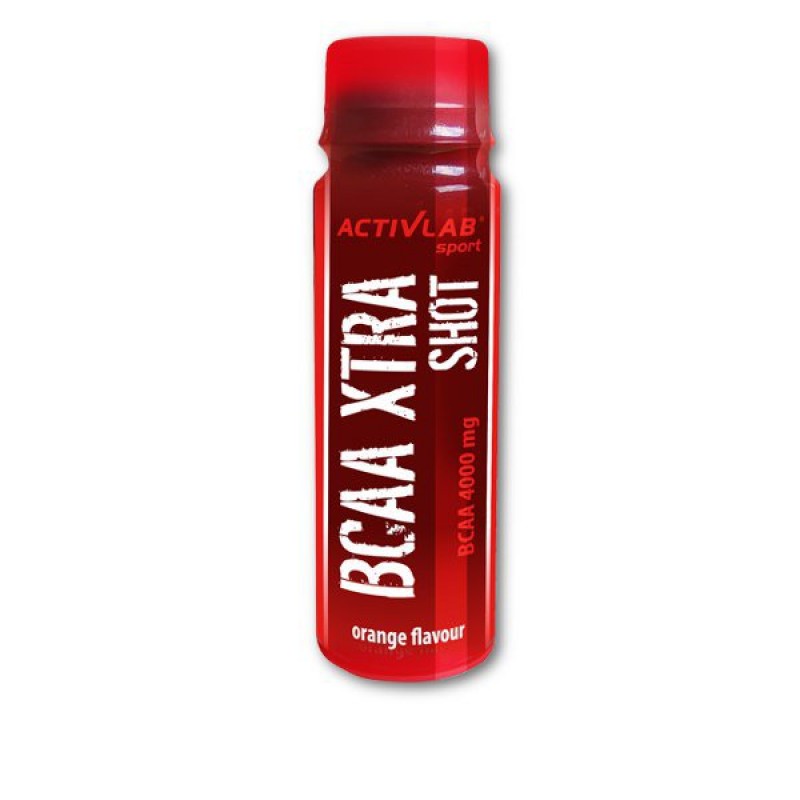 BCAA XTRA SHOT 4000 MG ActivLab 80 ml + Глютамин 2:1:1 в Интернет магазин анаболических стероидов Steroid-shop.in.ua