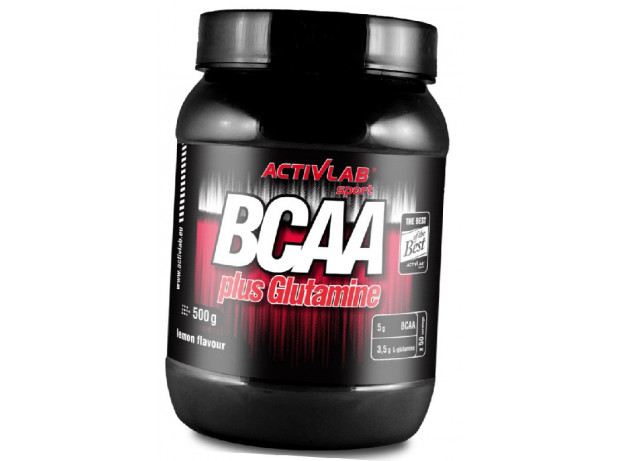 BCAA plus Glutamine ActivLab 500 g + Глютамин 2:1:1
