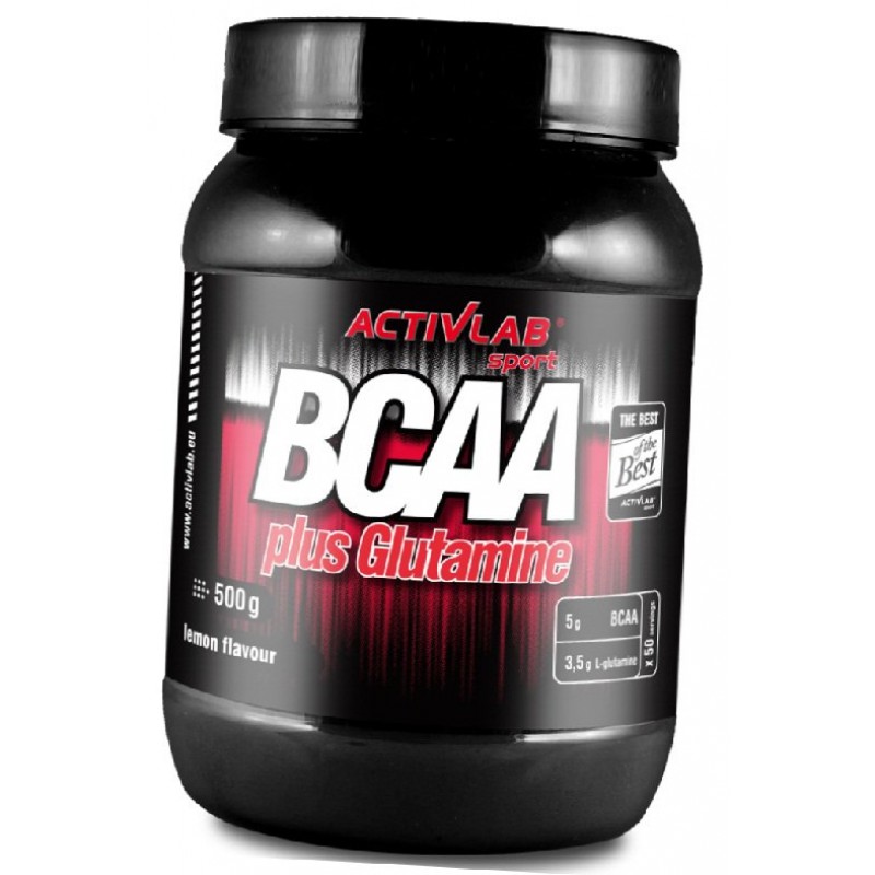 BCAA plus Glutamine ActivLab 500 g + Глютамин 2:1:1 в Интернет магазин анаболических стероидов Steroid-shop.in.ua