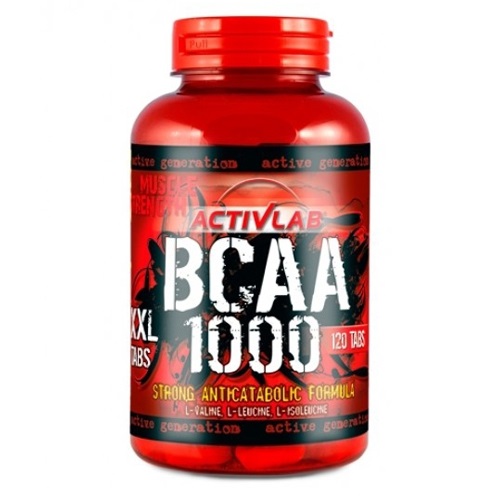 BCAA 1000 ActivLab 120 tab. Чистые 2:1:1 в Интернет магазин анаболических стероидов Steroid-shop.in.ua
