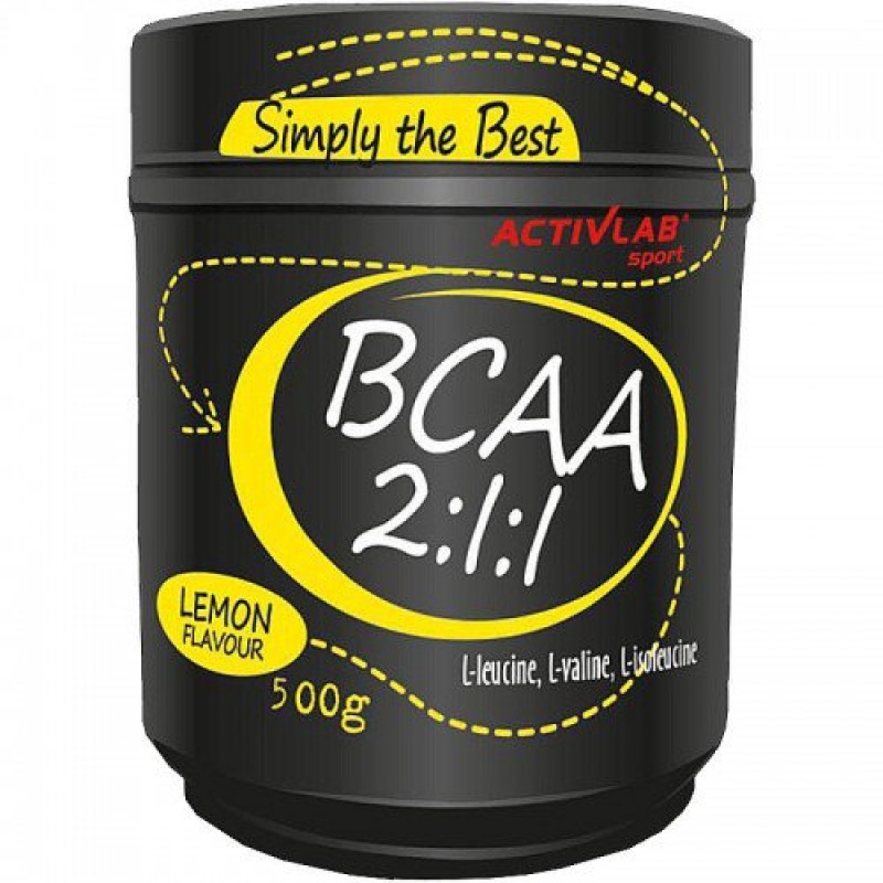 BCAA 2:1:1 Pure ActivLab 500 g, Чистые в Интернет магазин анаболических стероидов Steroid-shop.in.ua