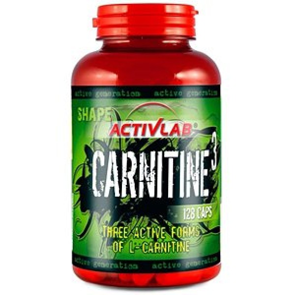L-CARNITINE - 3 ActivLab 128 cap. Л-Карнитин Микс