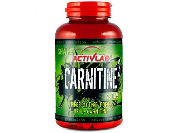 L-CARNITINE - 3 ActivLab 128 cap. Л-Карнитин Микс