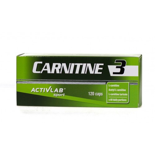 CARNITINE 3 ActivLab 120 cap. Л-Карнитин в Интернет магазин анаболических стероидов Steroid-shop.in.ua