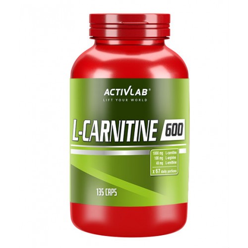 L-CARNITINE 600 ActivLab 135 cap. with L-ornithine and L-arginine