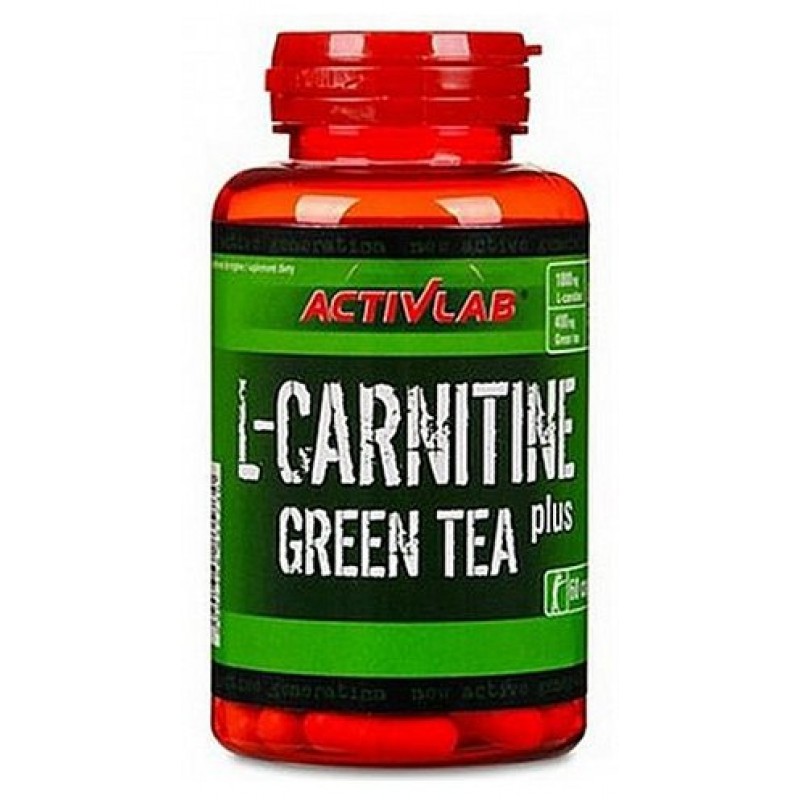 L-CARNITINE Green Tea ActivLab 60 cap. Л-Карнитин в Интернет магазин анаболических стероидов Steroid-shop.in.ua