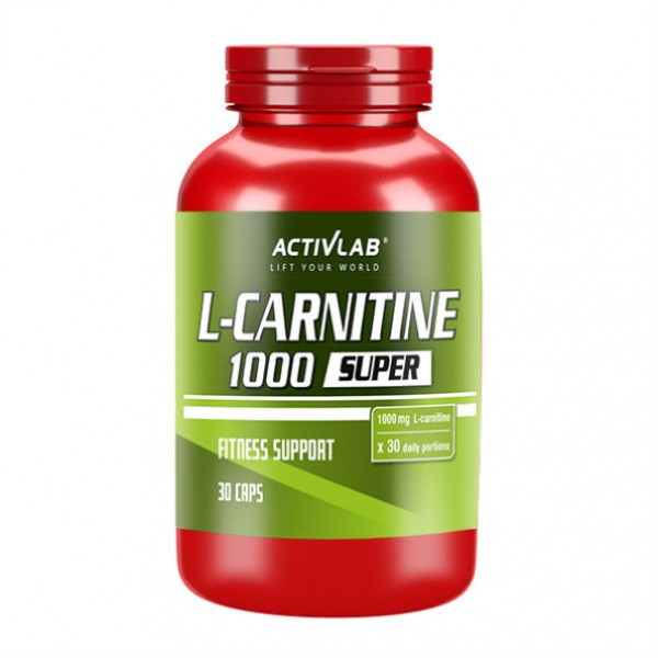 L-CARNITINE 1000 Super ActivLab 30 cap. Л-Карнитин
