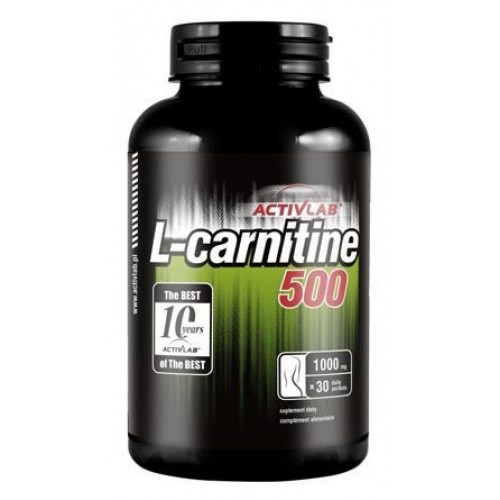 L-Carnitine 500 ActivLab 60 cap. Л-Карнитин в Интернет магазин анаболических стероидов Steroid-shop.in.ua