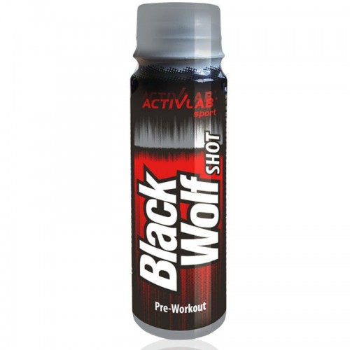 Black Wolf shot ActivLab 80 ml, Комплексный энергетик в Интернет магазин анаболических стероидов Steroid-shop.in.ua