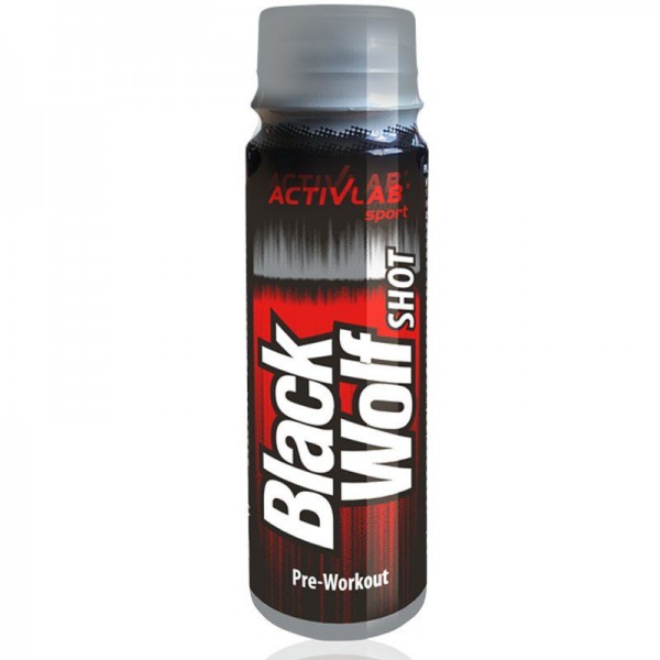 Black Wolf shot ActivLab 80 ml, Комплексный энергетик