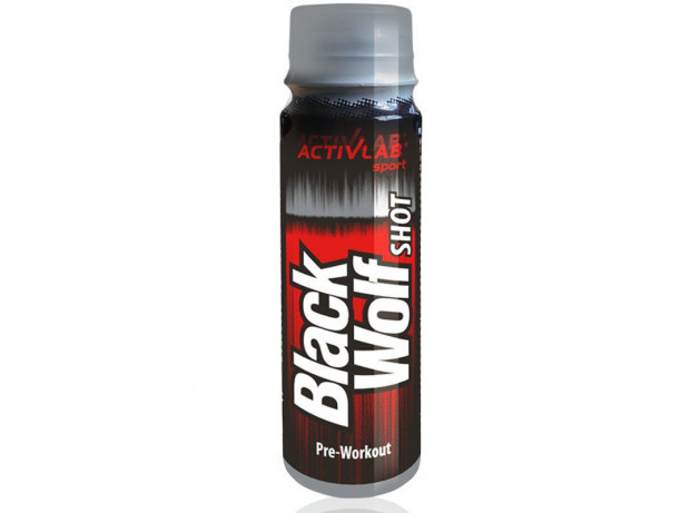 Black Wolf shot ActivLab 80 ml, Комплексный энергетик