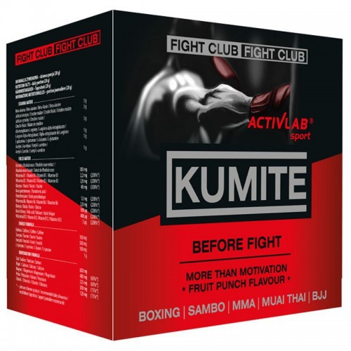 Fight Club KUMITE ActivLab 20*20g, Комплексный энергетик в Интернет магазин анаболических стероидов Steroid-shop.in.ua