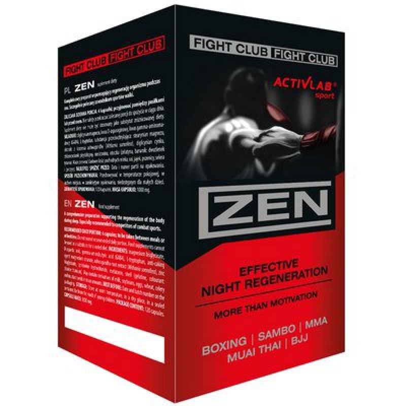 Fight Club ZEN ActivLab 120 cap. Комплексный в Интернет магазин анаболических стероидов Steroid-shop.in.ua
