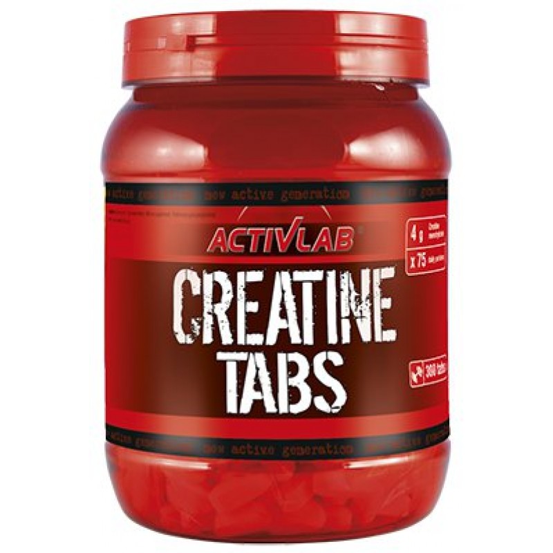 Creatine Tabs ActivLab 300 tab. Моногидрат в Интернет магазин анаболических стероидов Steroid-shop.in.ua