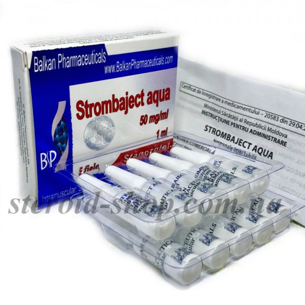 Стромбаджект аква Balkan Pharmaceuticals 10 amp. Strombaject aqua