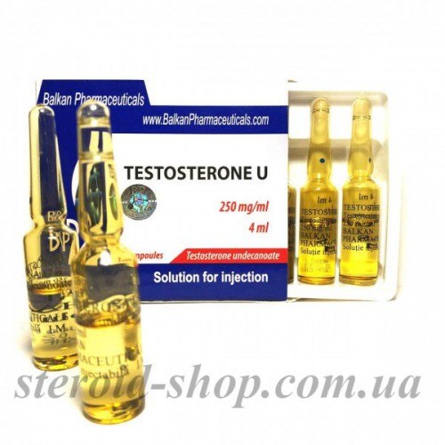 Тестостерон Ундеканоат Balkan Pharmaceuticals 4 ml, Testosterone U в Интернет магазин анаболических стероидов Steroid-shop.in.ua