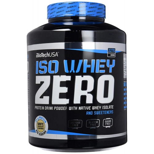 Iso Whey ZERO BioTech 2270 g, Сывороточный Изолят в Интернет магазин анаболических стероидов Steroid-shop.in.ua