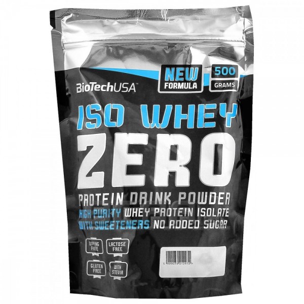 Iso Whey ZERO BioTech 500 g, Сывороточный Изолят