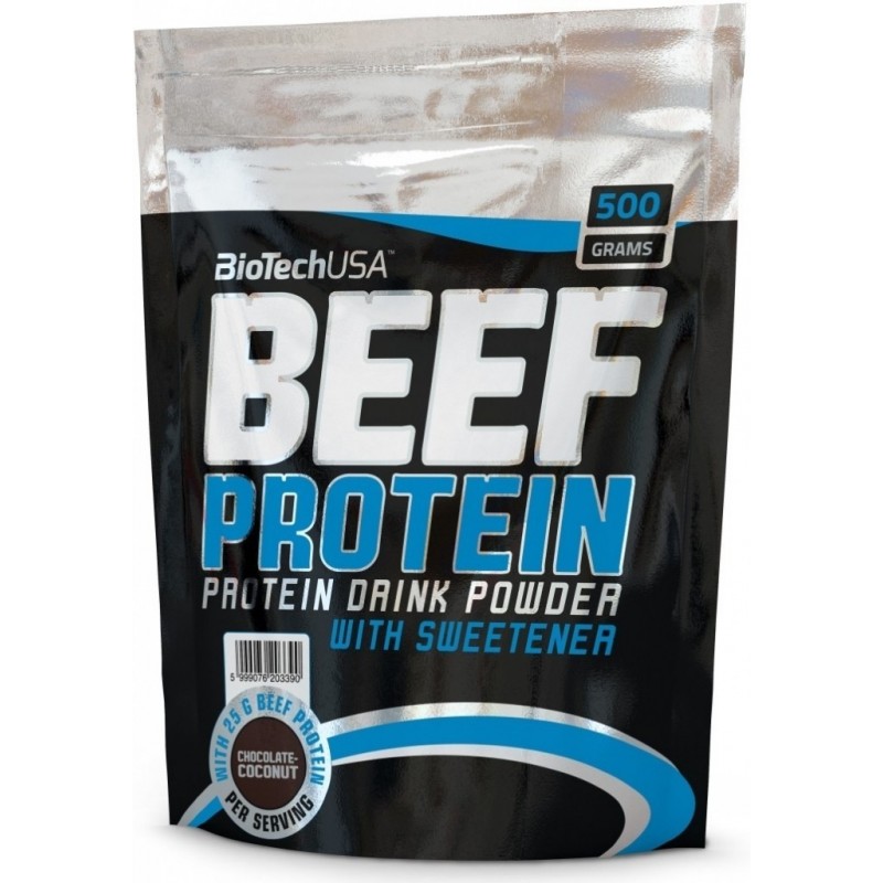 BEEF PROTEIN BioTech 500 g, Говяжий гидролизат в Интернет магазин анаболических стероидов Steroid-shop.in.ua