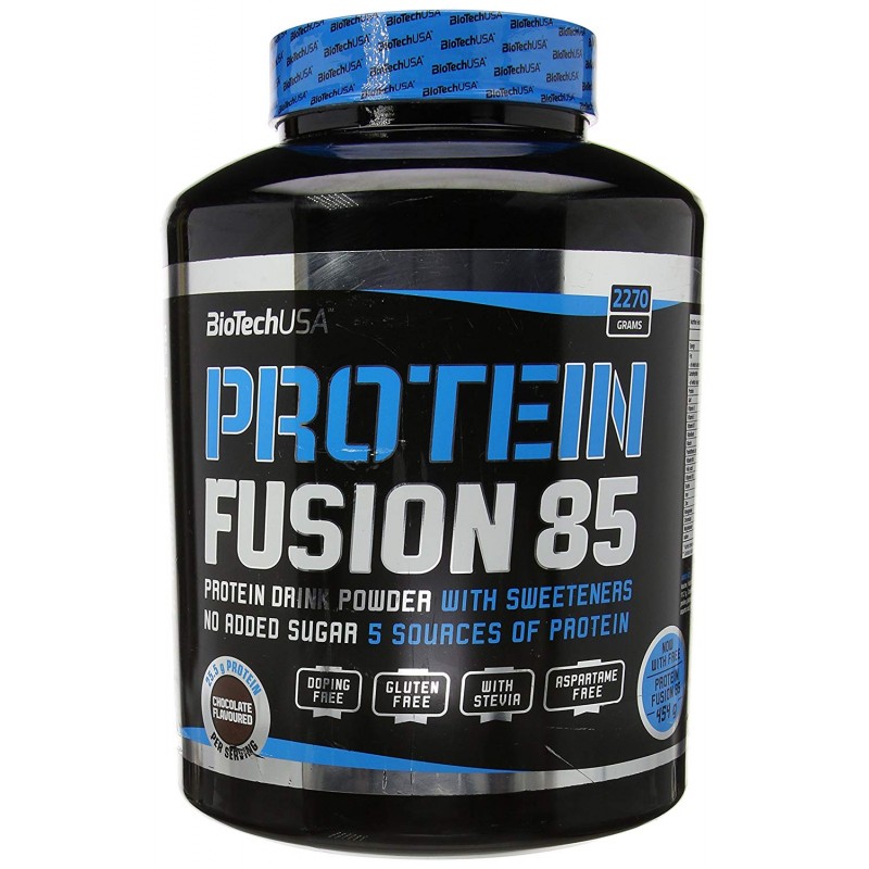 PROTEIN FUSION 85 BioTech 2270 g, Комплексный смешанный в Интернет магазин анаболических стероидов Steroid-shop.in.ua