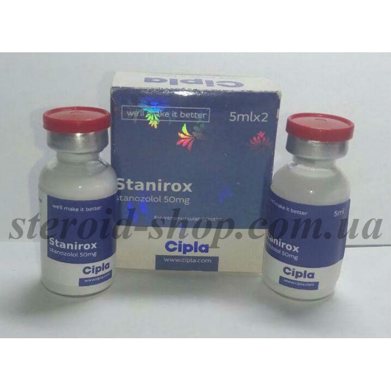 Винстрол Cipla 5 ml * 2, Stanirox в Интернет магазин анаболических стероидов Steroid-shop.in.ua