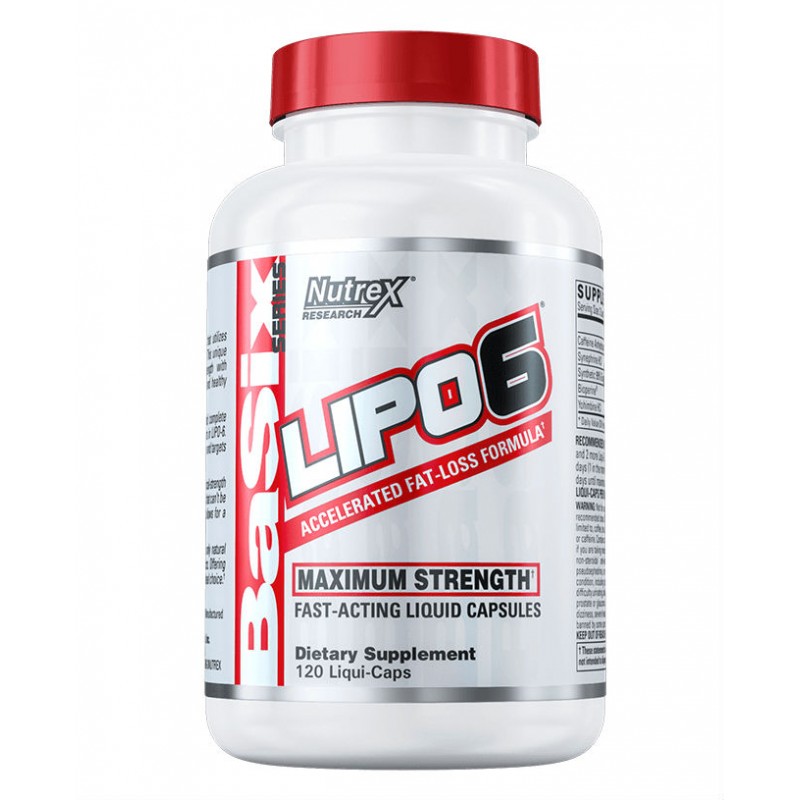 Липо-6 Nutrex 120 tab. Lipo-6  в Интернет магазин анаболических стероидов Steroid-shop.in.ua