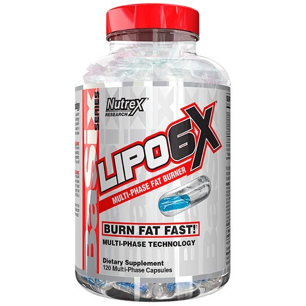 Липо 6Х Nutrex 120 tab. Lipo 6X