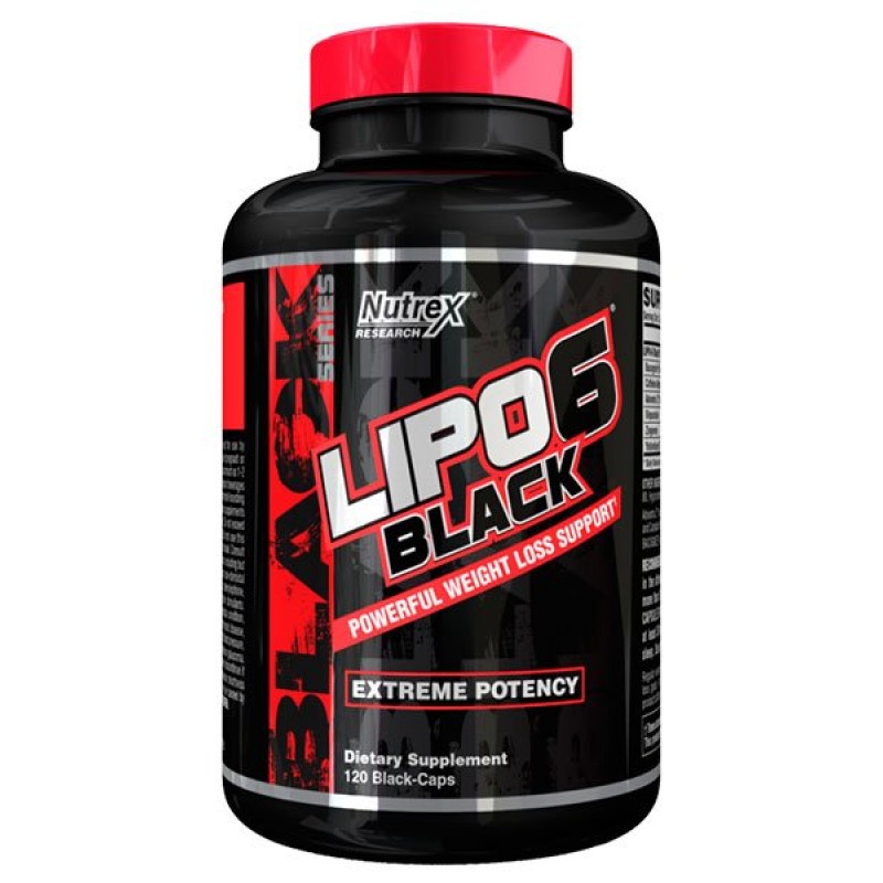 Липо-6 Блэк Nutrex 120 tab. Lipo-6 Black  в Интернет магазин анаболических стероидов Steroid-shop.in.ua