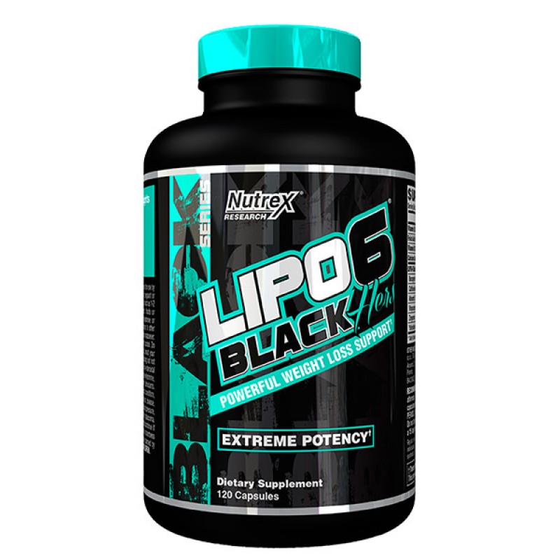 Липо-6 Блэк Херс Nutrex 120 tab. Lipo-6 Black Hers в Интернет магазин анаболических стероидов Steroid-shop.in.ua