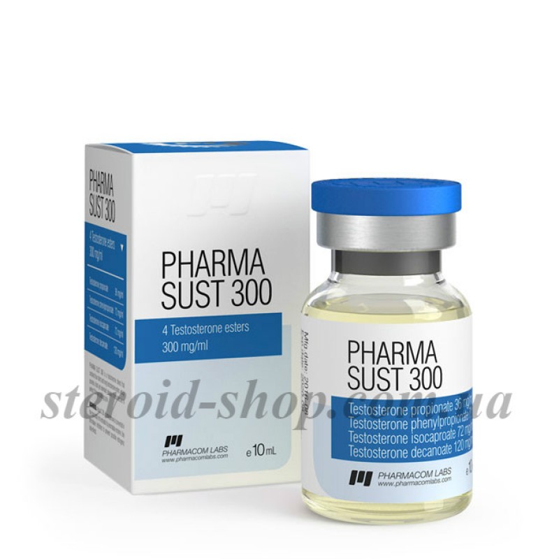 Сустанон 300 Pharmacom Labs 10 ml, Pharmasust 300 в Интернет магазин анаболических стероидов Steroid-shop.in.ua