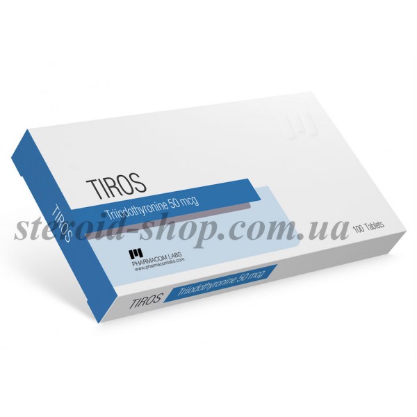 Трийодтиронин [Т3]  Pharmacom Labs, Гормон жиросжигатель 50 tab. Tiros