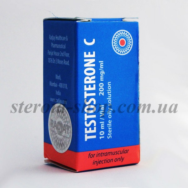 Тестостерон Ципионат Radjay 10 ml, Testosterone C