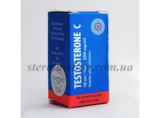 Тестостерон Ципионат Radjay 10 ml, Testosterone C