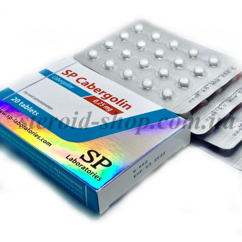Каберголин SP Laboratories 1 tab. Cabergolin в Интернет магазин анаболических стероидов Steroid-shop.in.ua