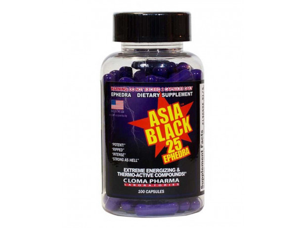 Азия Блэк Cloma Pharma 100 tab. Asia Black