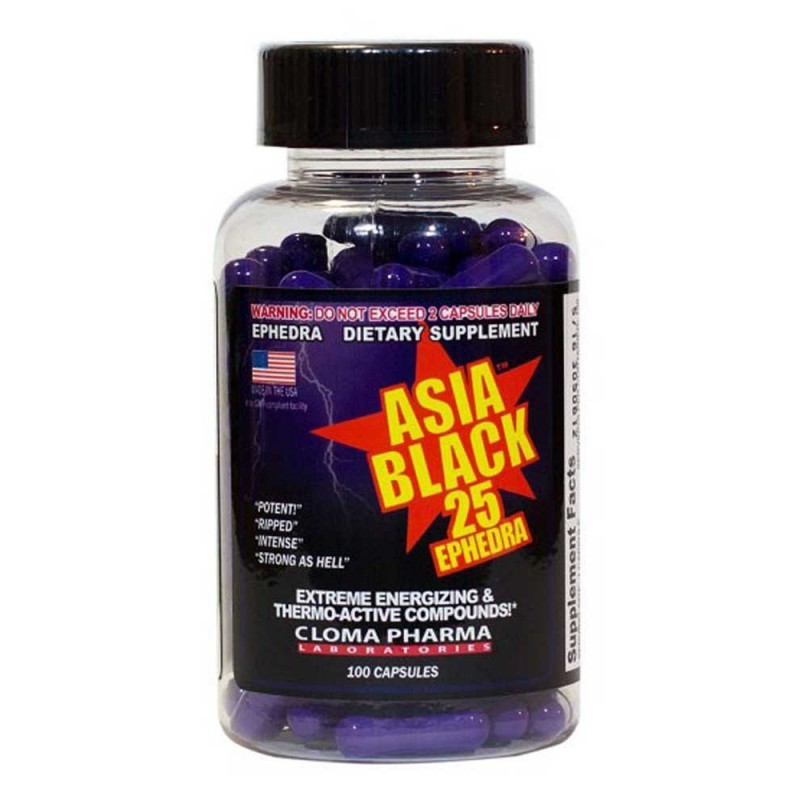 Азия Блэк Cloma Pharma 100 tab. Asia Black в Интернет магазин анаболических стероидов Steroid-shop.in.ua