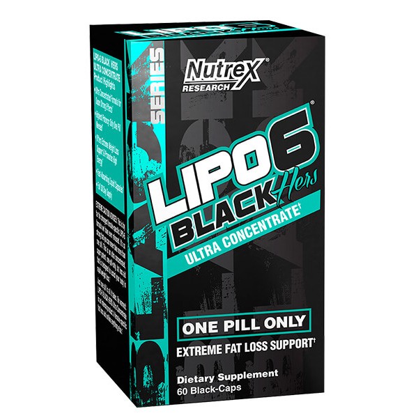 Липо-6 Блэк Херс Ультра Nutrex 60 tab. Lipo-6 Black Hers Ultra Concentrate