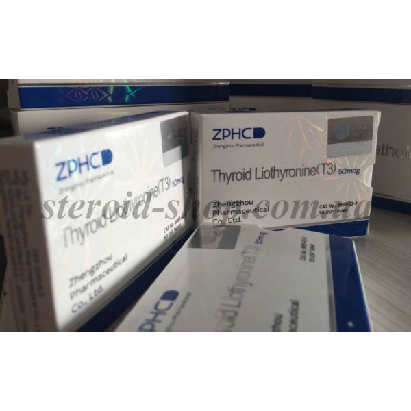 Трийодтиронин [Т3]  ZPHC, Гормон жиросжигатель 25 tab. Thyroid Liothyronine