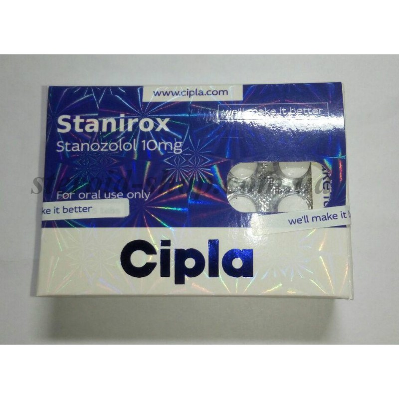 Станозолол Cipla 100 tab. Stanirox в Интернет магазин анаболических стероидов Steroid-shop.in.ua