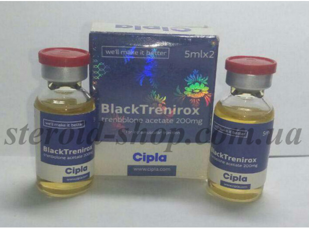 Тренболон Ацетат 200 Cipla 5 ml * 2, Black Trenirox