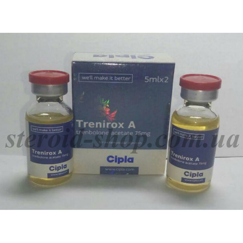 Тренболон Ацетат Cipla 5 ml * 2, Trenirox A в Интернет магазин анаболических стероидов Steroid-shop.in.ua
