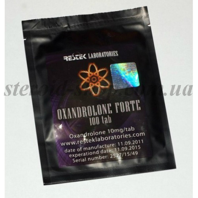 Оксандролон форте Restek 100 tab. Oxandrolone Forte 10 mg в Интернет магазин анаболических стероидов Steroid-shop.in.ua