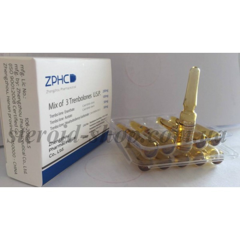Тренболон Микс ZPHC 10 ml, Mix of 3 Trenbolones в Интернет магазин анаболических стероидов Steroid-shop.in.ua
