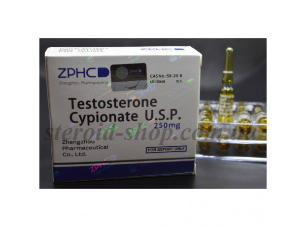 Тестостерон Ципионат ZPHC 10 ml, Testosterone Cypionate