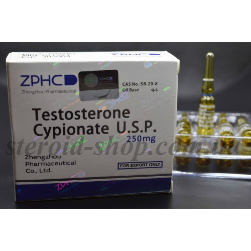 Тестостерон Ципионат ZPHC 10 ml, Testosterone Cypionate в Интернет магазин анаболических стероидов Steroid-shop.in.ua